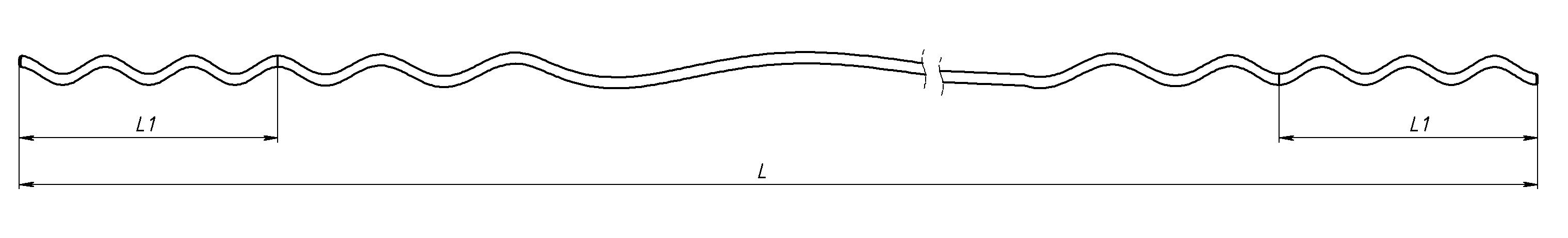 Воздушный аэродинамический спойлер САВ чертеж